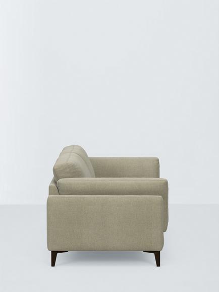 John Lewis Jura Large 3 Seater Sofa, Dark Leg, Aston Green - view 2, Aston Green