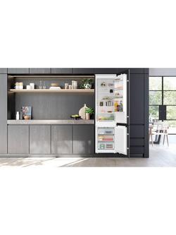 Siemens KI96NNSE0 Integrated 70/30 Fridge Freezer, Black - view 2, Black