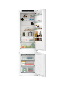 Siemens KI96NVFD0 Integrated 70/30 Fridge Freezer, Black, Black