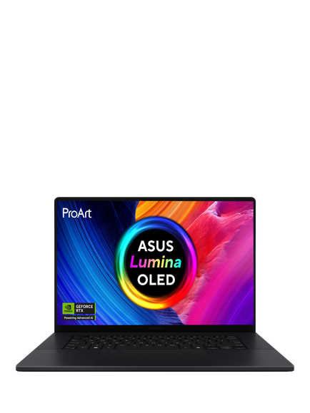 ASUS ProArt P16 Laptop, AMD Ryzen AI 9 Processor, 64GB RAM, RTX 5080, 2TB SSD, 16” 4K OLED Touchscreen, Black, Black