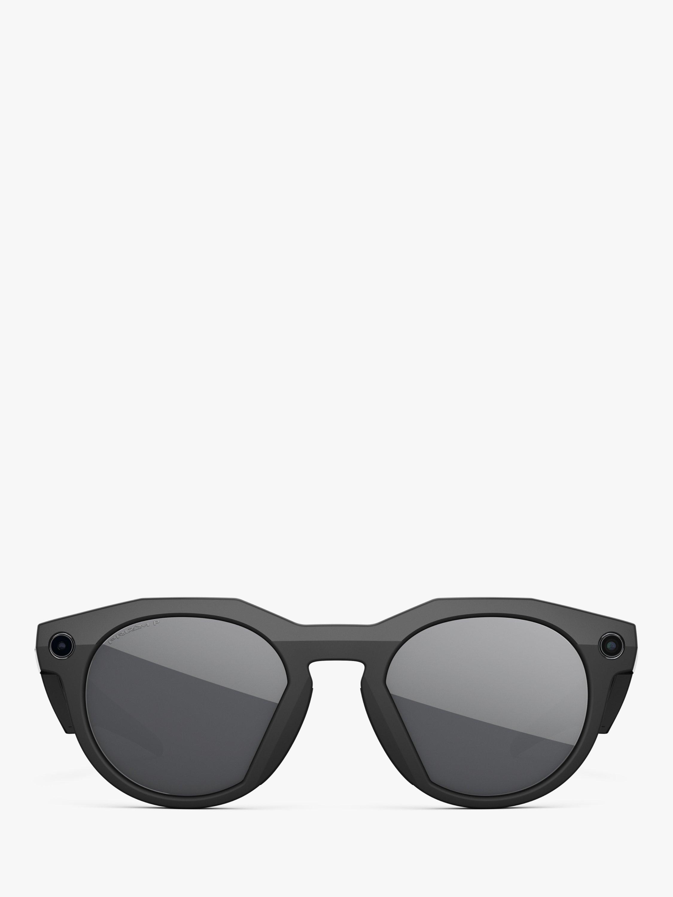 Oakley Meta HSTN Glasses, Black, Prizm Black Polarized Lenses