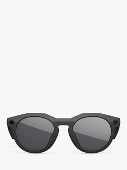 Oakley Meta HSTN Glasses, Black, Prizm Black Polarized Lenses - view 2, Black