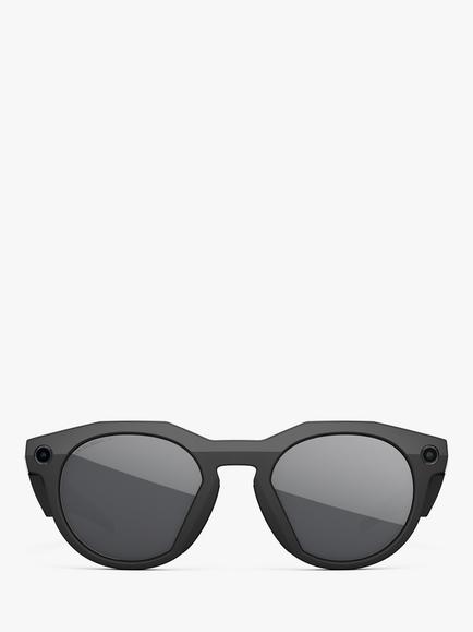 Oakley Meta HSTN Glasses, Black, Prizm Black Polarized Lenses - view 2, Black