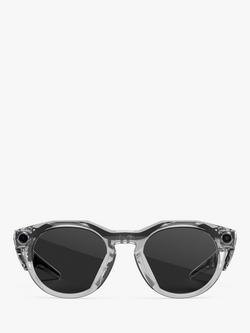 Oakley Meta HSTN Glasses, Clear, Clear to Grey Transitions Lenses - view 2, Clear