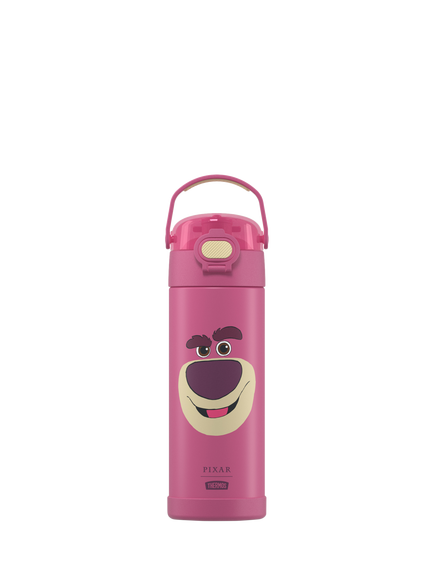 Thermos Disney Pixar Toy Story Stainless Steel Drinks Bottle, 470ml, Lotso, Lotso