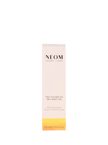 NEOM Wellbeing London Pro-Vitamin D3 Dry Body Oil, 100ml - view 2, 