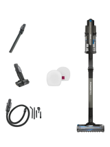 Shark PowerPro Pet IZ380UKFDB Stick Cordless Vacuum Cleaner, Charcoal Black