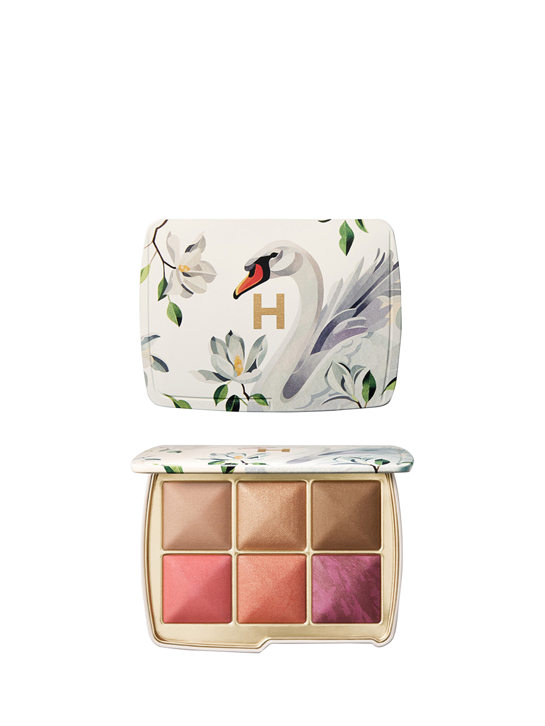 Product image 1 of 8, which shows Hourglass Ambient Lighting Edit Unlocked Custom Palette, Swan