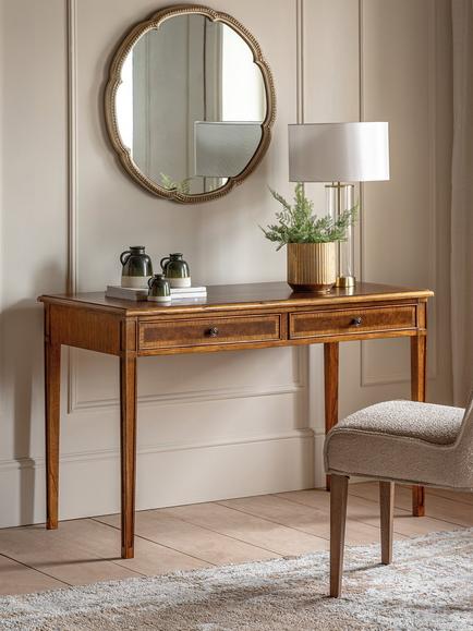 John Lewis Hemingway Desk, Brown - view 2, Brown