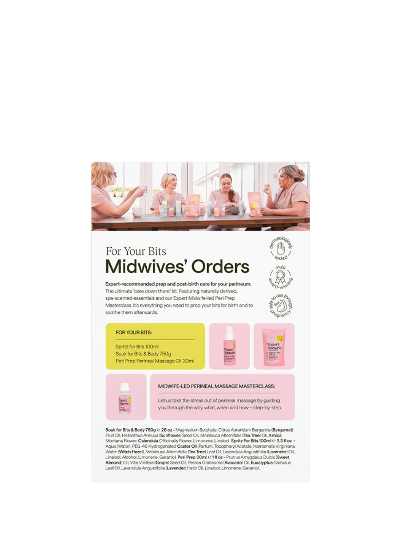 Product image 4 of 10, which shows My Expert Midwife For Your Bits Gift Set