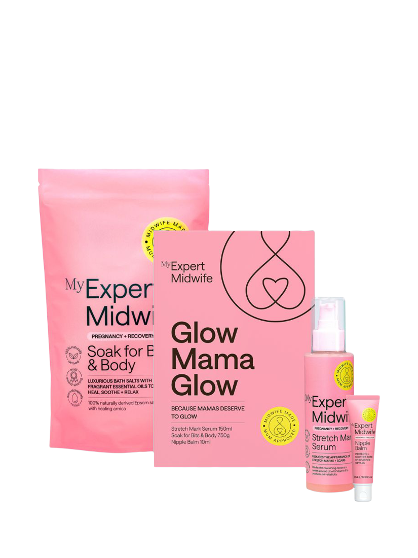 Product image 1 of 10, which shows My Expert Midwife Glow Mama Glow Gift Set