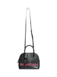 Pre-loved Balenciaga Ville Top Handle Silver Hardware Bag, Black