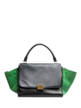 Pre-loved CELINE Tapeze Suede and Leather 2-Way Bag, Multi
