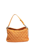 Pre-loved CHANEL 2011 Coco Mark Caviar Quilted Shoulder Bag, Mustard