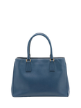 Pre-loved Prada Galleria Saffiano Leather 2-Way Bag, Blue