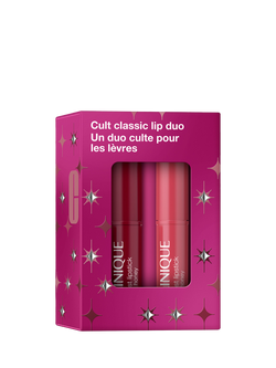 Clinique Cult Classic Lip Duo Pink Honey & Black Honey Makeup Gift Set, 