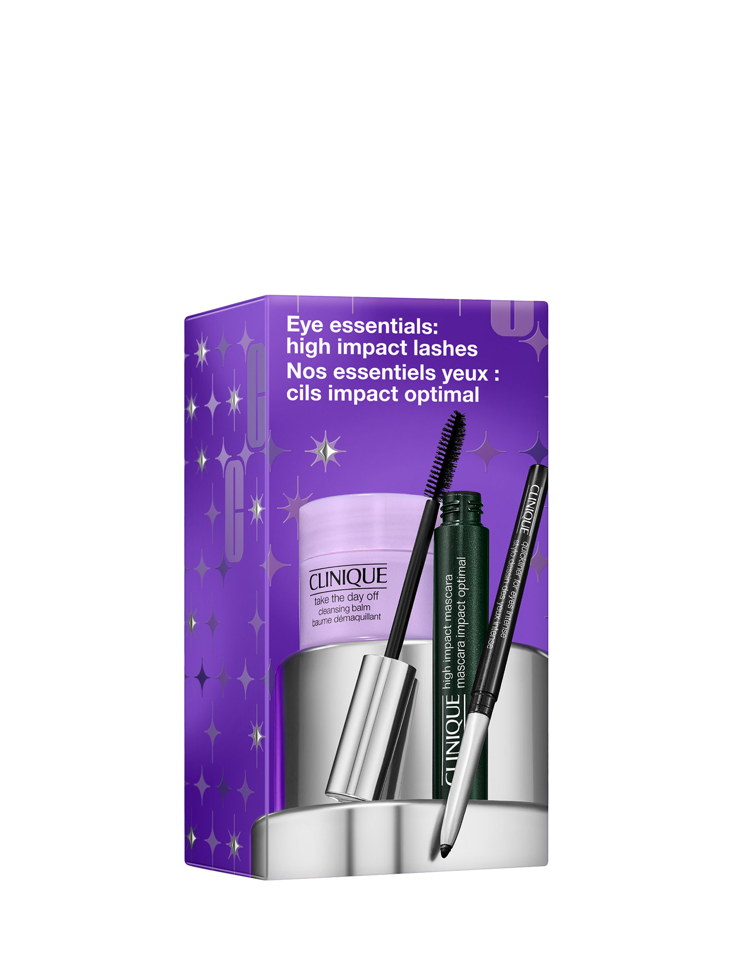 Product image 1 of 5, which shows Clinique Eye Essentials High Impact Lashes Mascara Makeup Gift Set