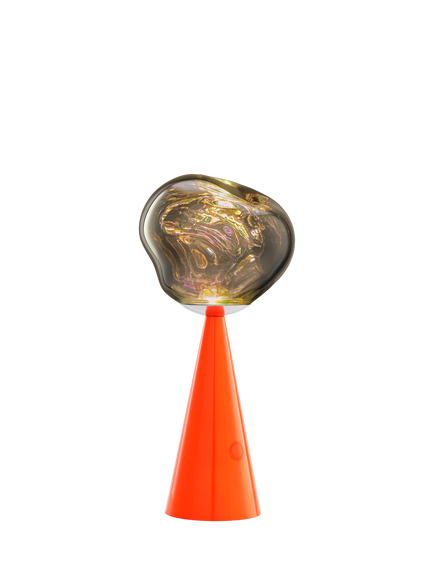 Tom Dixon Melt Portable Cordless LED Table Lamp, High Gloss Fluoro