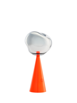 Tom Dixon Melt Portable Cordless LED Table Lamp - view 2, High Gloss Fluoro