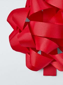 John Lewis Confetti Gift Bow, Red - view 2, Red