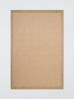 John Lewis Herringbone Pure Jute Rug, Natural