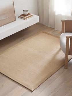 John Lewis Herringbone Pure Jute Rug - view 2, Natural