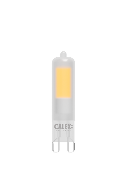 Calex 2W Functional LED G9 Burner Bulb, Clear, Clear