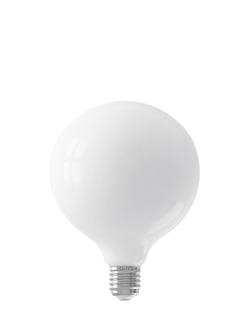 Calex G125 Globe 7.5W LED Dimmable E27 Light Bulb, White Ivory - view 2, White Ivory
