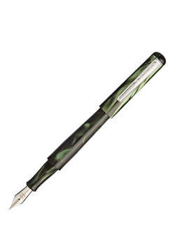 Tom Hessin Charles Collection Fountain Pen, Highland Green, Highland Green