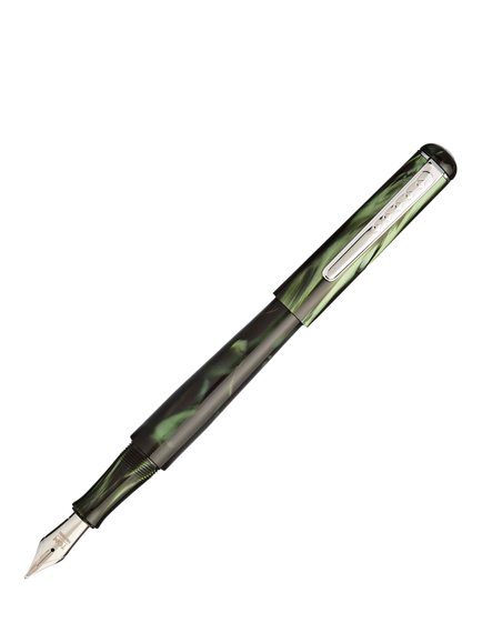 Tom Hessin Charles Collection Fountain Pen, Highland Green, Highland Green