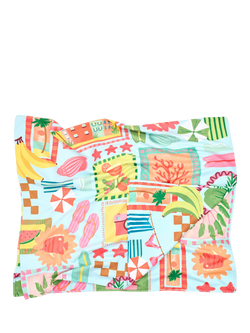 Dock & Bay Wish You Were Here Beach Towel, Multi - view 2, Multi