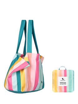 Dock & Bay Coastal Candy Foldable Tote Bag, Multi, Multi