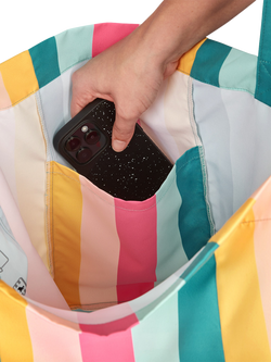 Dock & Bay Coastal Candy Foldable Tote Bag, Multi - view 2, Multi