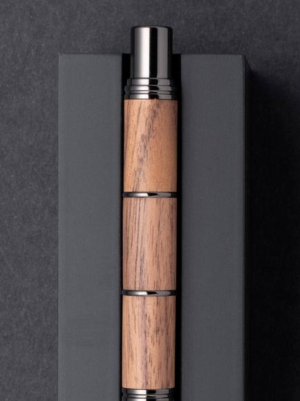 Tom Hessin Revolution Ballpoint Pen, Rustic - view 2, Rustic