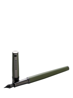 Tom Hessin Rebel Collection Fountain Pen, Garrison Green - view 2, Garrison Green