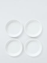 John Lewis Enamel Side Plate, Set of 4, 19cm, Multi