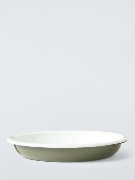 John Lewis Enamel Side Plate, Set of 4, 19cm, Multi - view 2, Multi