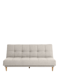 John Lewis OUTLET Linear Medium 2 Seater Sofa Bed, Light Leg, Like New, Topaz Natural