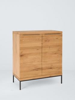 John Lewis Calia Cabinet, Solid Oak, Solid Oak