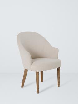 John Lewis Hayward Dining Chair, Natural/Oak Leg, Natural