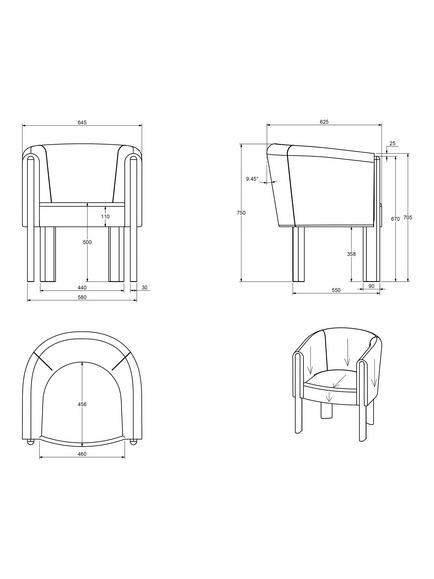 John Lewis Solace Tub Chair - view 2, Green