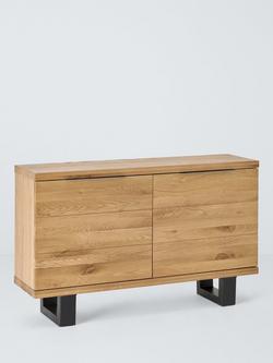 John Lewis Calia Compact Sideboard, Oak, Solid Oak