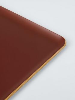 John Lewis Colour Directory Large Tray, FSC-Certified (Oak/Poplar Wood), Burnt Umber - view 2, Red