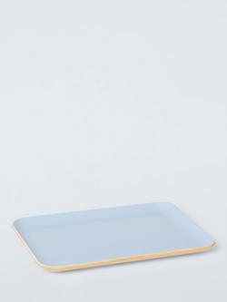 John Lewis Colour Directory Small Tray, FSC-Certified (Oak/Poplar Wood), Ice Blue, Blue