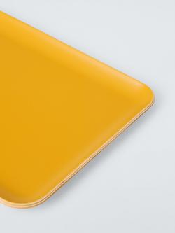 John Lewis Colour Directory Small Tray, FSC-Certified (Oak/Poplar Wood), Ochre - view 2, Yellow