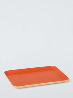 John Lewis Colour Directory Small Tray, FSC-Certified (Oak/Poplar Wood), Sienna, Red