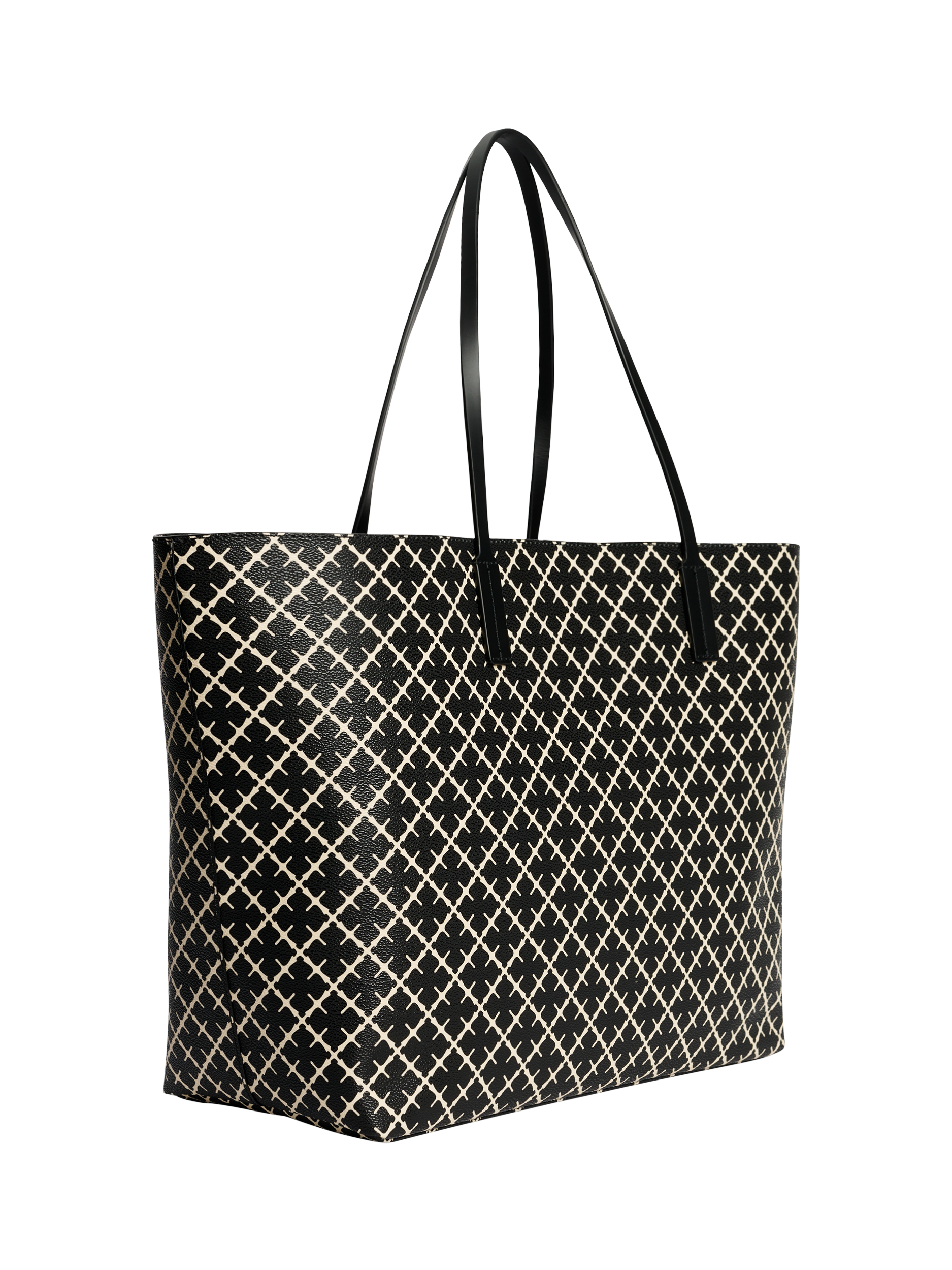 Product image 2 of 3, which shows By Malene Birger Abi Printed Tote Bag, Black
