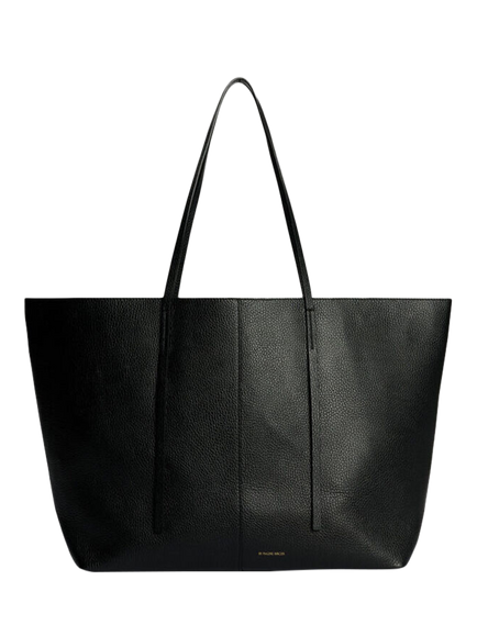 By Malene Birger Abilla Leather Tote Bag, Black