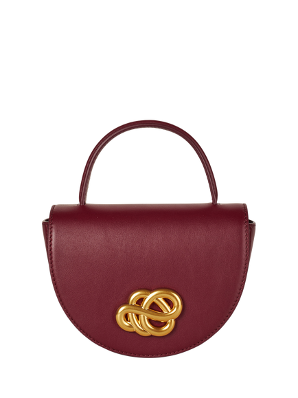 By Malene Cebella Leather Shoulder Bag, Cabernet