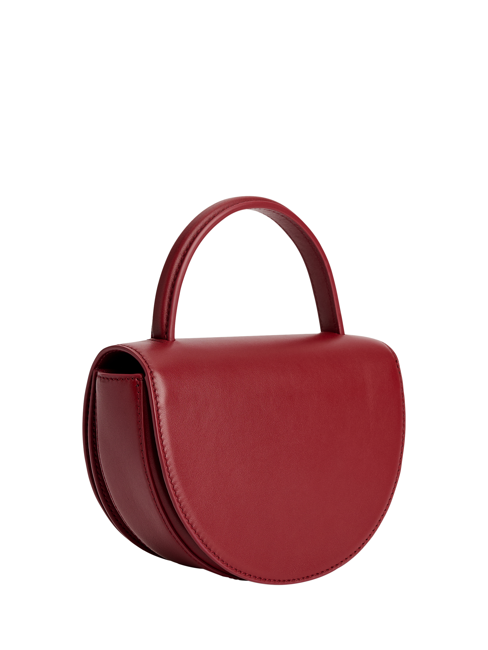 Product image 2 of 4, which shows By Malene Cebella Leather Shoulder Bag, Cabernet